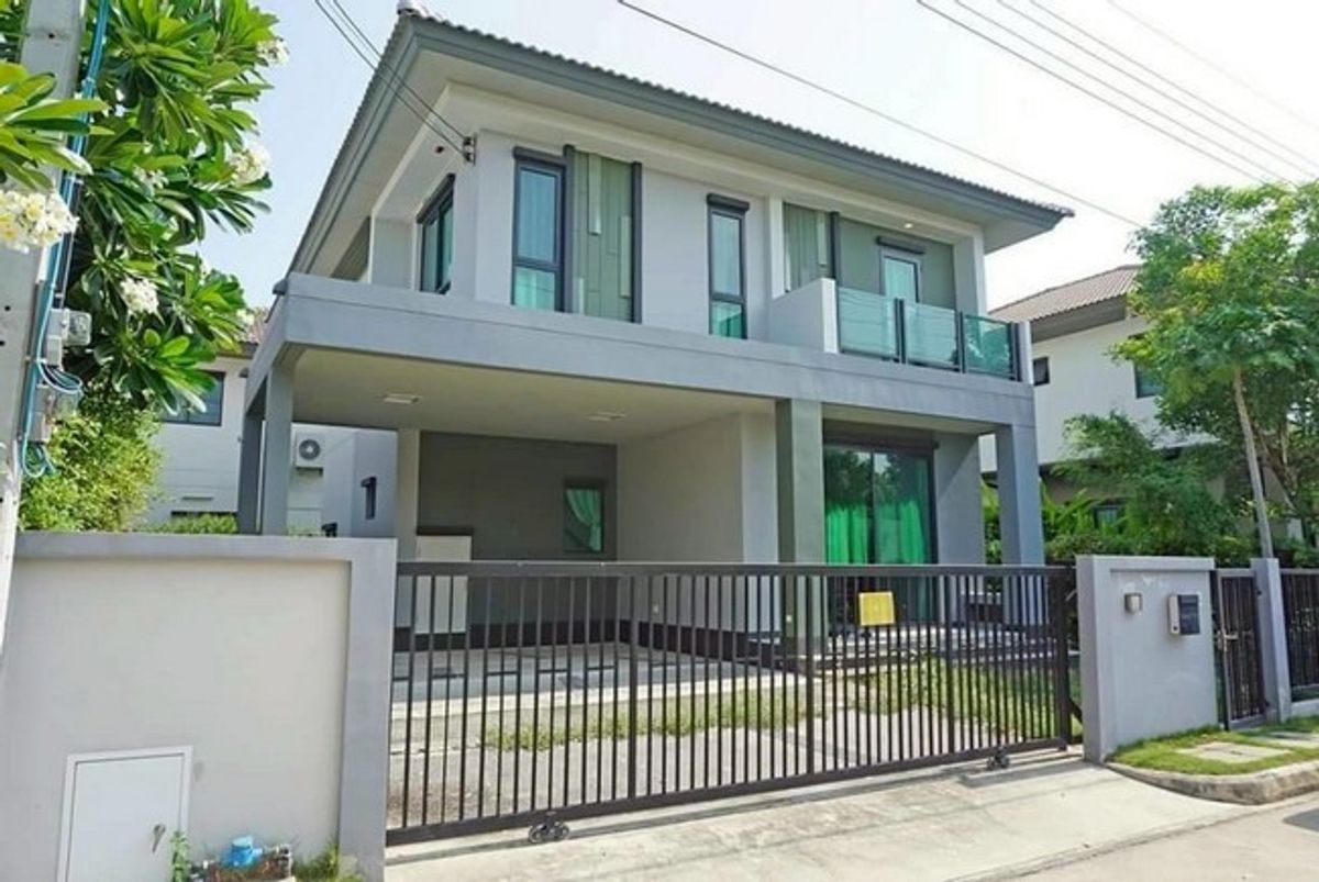 ขายบ้านบางนา แบริ่ง ลาซาล : sss509  ขาย บ้านเดี่ยว บุราสิริวงแหวนอ่อนนุช ซอยเจโมกิ่งแก้ว 25/1 เฟอร์นิเจอร์ครบ