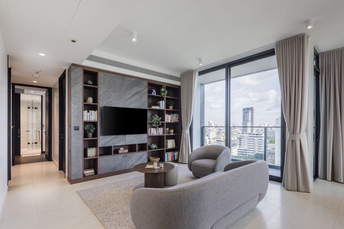 For RentCondoSathorn, Narathiwat : Rare Unit 💥 Tait Sathorn 12 Beautiful North-Facing Room ✨𝐏𝐞𝐭𝐬 𝐀𝐥𝐥𝐨𝐰𝐞𝐝: +𝟏𝟎𝐊 🐶 🐱 Near BTS St. Louis 