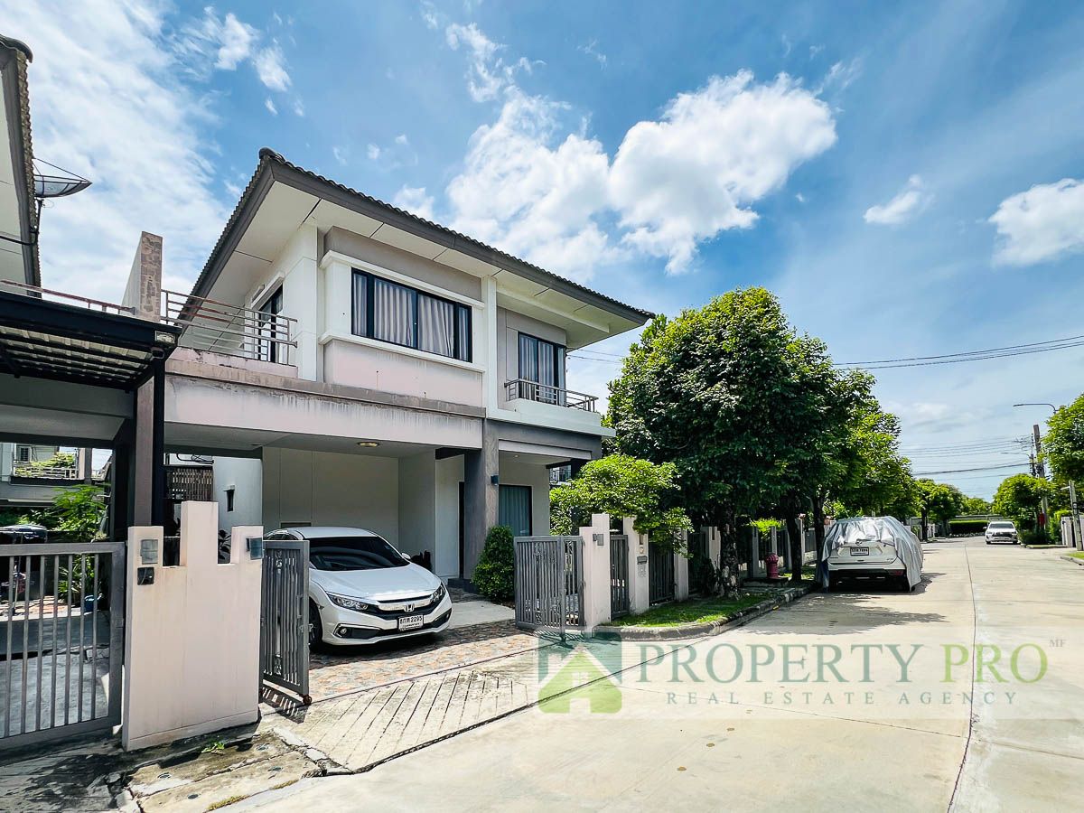For SaleHouseSamut Prakan,Samrong : House for Sale Atoll Java Bay Bangna Kingkaew 19, 3 Bedroom 36 Sqw 130 Sqm Good Condition Near Motorway, Suvarnabhumi Airport, Kanchanaphisek : MF25S-002