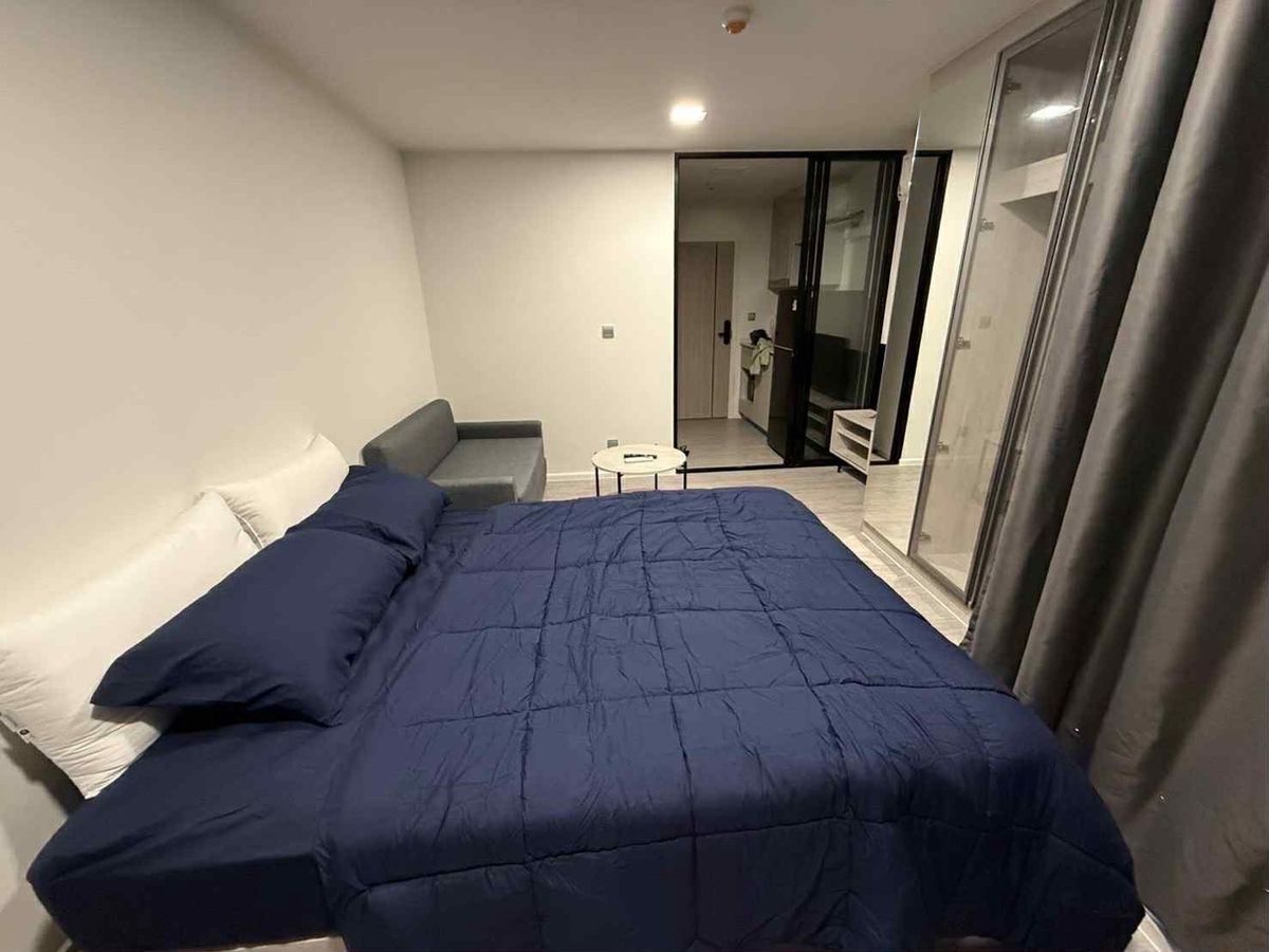 For RentCondoBangna, Bearing, Lasalle : Condo for rent atmoz Tropical Bangna Room size: 24 sqm. Building/Building: D Floor: 8 Price: 9,000 baht. Nearby. Nearby.