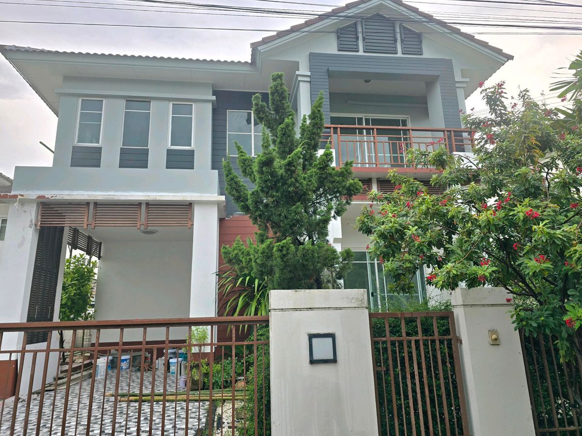 ให้เช่าบ้านนวมินทร์ รามอินทรา : ให้เช่าบ้านเดี่ยว2ชั้น  56ตรว. ถ.ปัญญาอินทรา ใกล้ซาฟารีเวิลด์