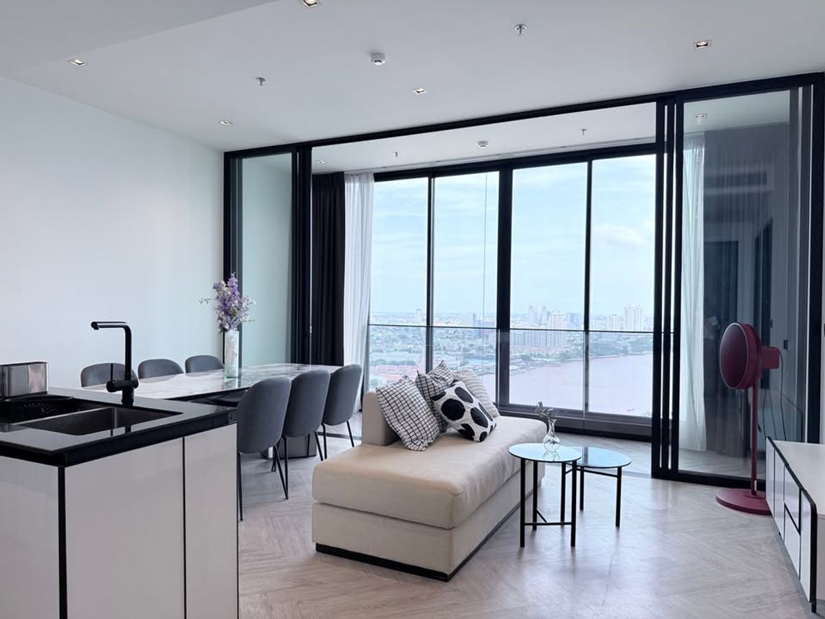 ให้เช่าคอนโดวงเวียนใหญ่ เจริญนคร : [RENT ให้เช่า] Chapter Charoennakhon - Riverside (แชปเตอร์ เจริญนคร - ริเวอร์ไซต์) LINE: @livestep (มี@นำหน้า) | 2 ห้องนอน 78 ตร.ม. | ใกล้ BTS กรุงธนบุรี