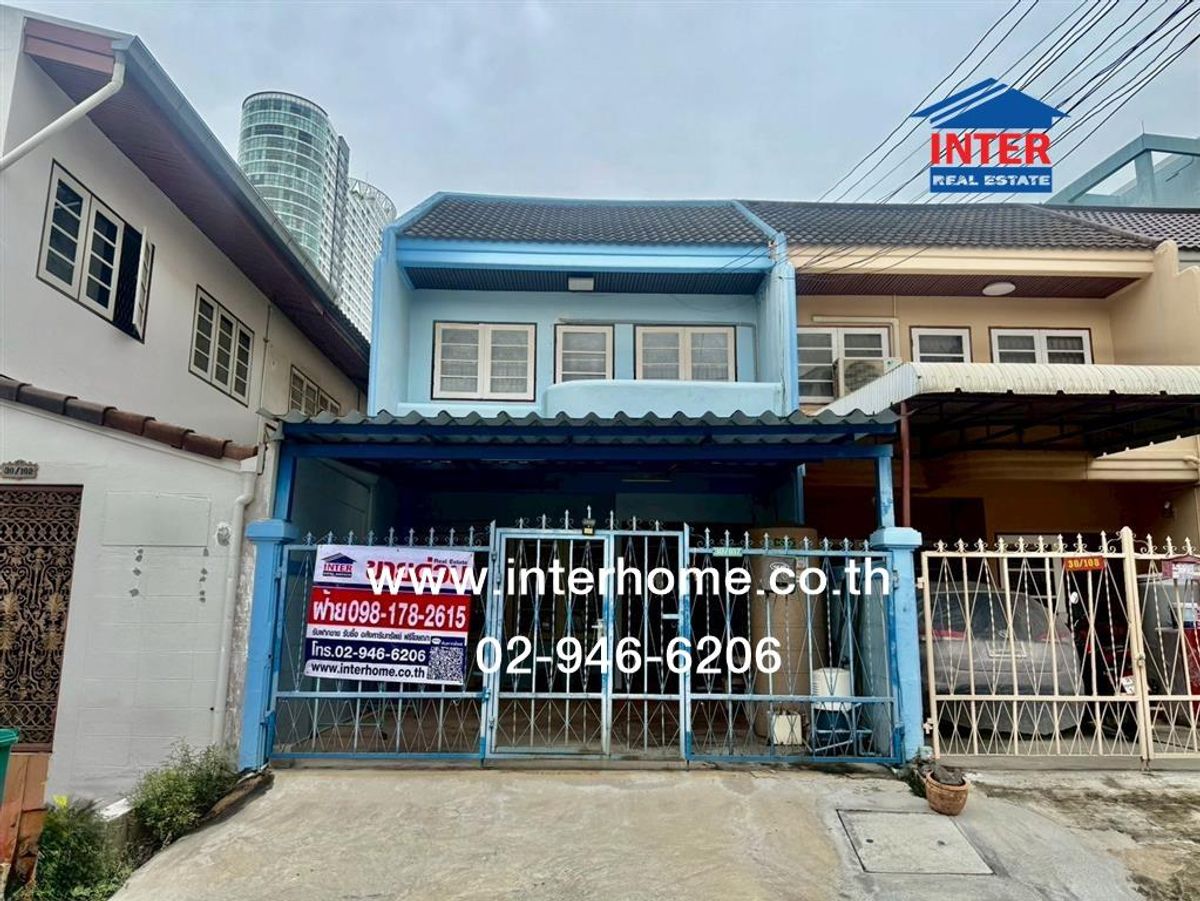 ขายทาวน์โฮมเสรีไทย-นิด้า : ทาวน์เฮ้าส์ 2 ชั้น 22 ตร.ว. ทาวน์เฮ้าส์ ซอยรามคำแหง60 ถนนรามคำแหง ถนนกรุงเทพกรีฑา เขตบางกะปิ กรุงเทพมหานคร