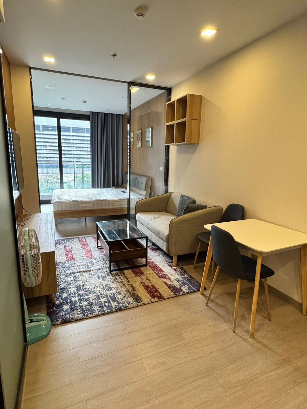 For RentCondoSukhumvit, Asoke, Thonglor : Condo for rent on Nine Five - Rama 9, rent 25,000 baht, 36 sq.m. Building B 3, @infinitycondo 0958195559