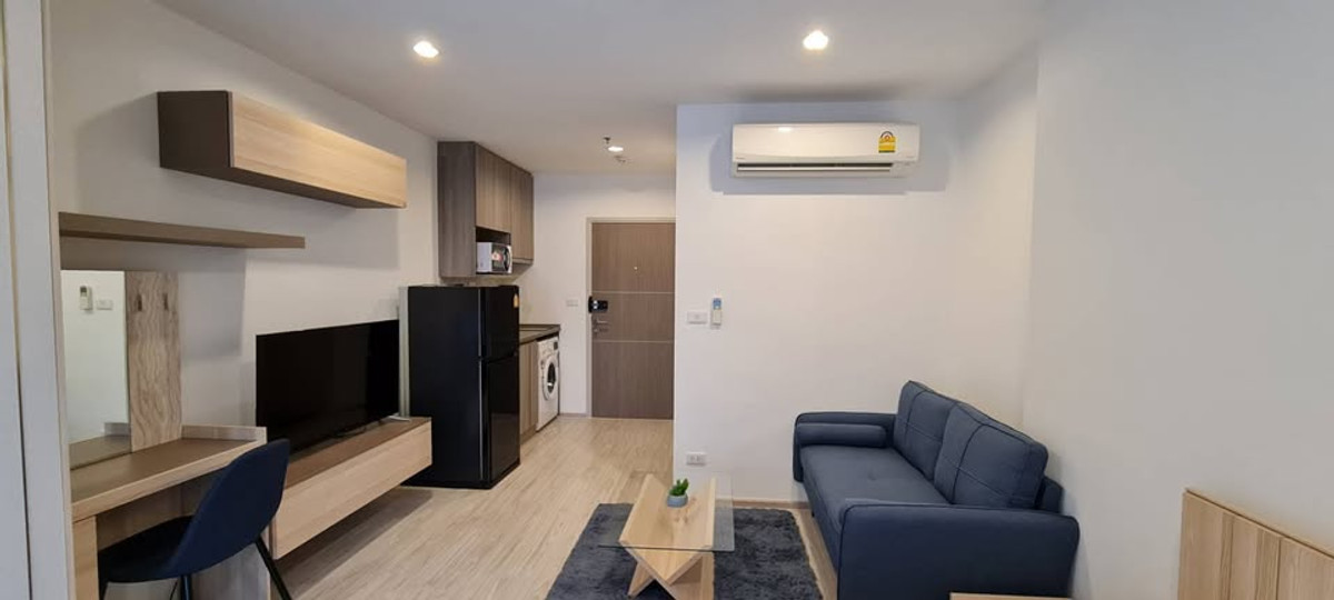 For RentCondoBang Sue, Wong Sawang, Tao Pun : Rent IDEO Mobi Bangsue 1 bedroom, 1 bathroom, full furniture near MRT Tao Poon, convenient to travel. Interested in LINE @best_condo