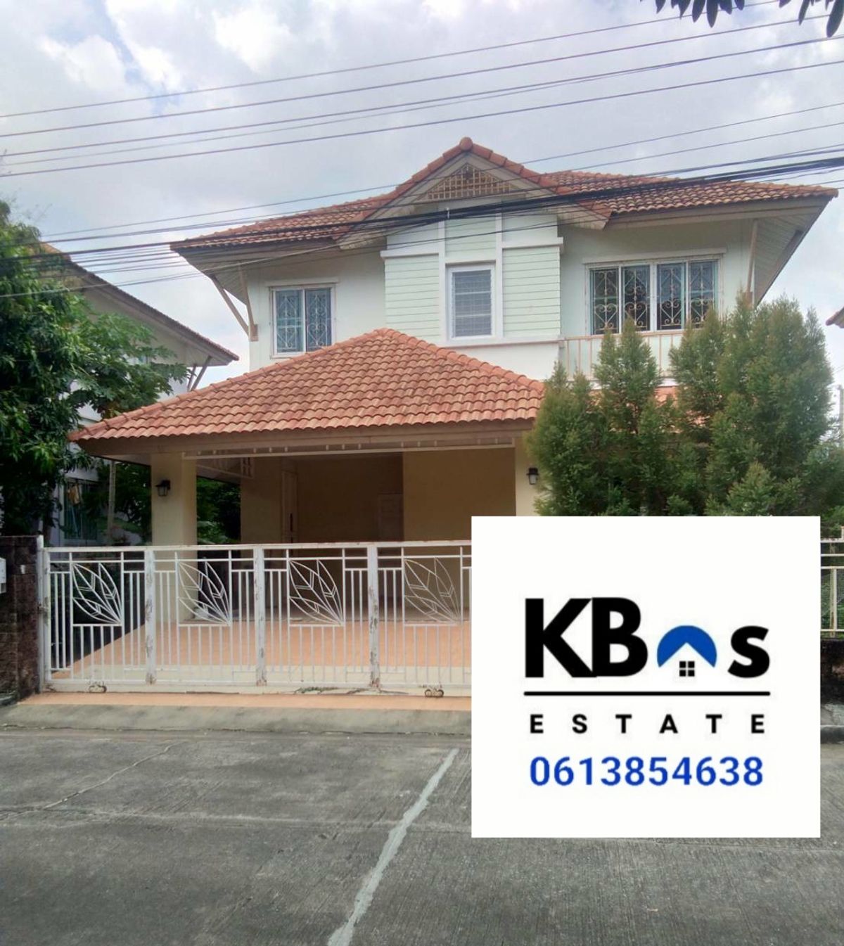 For SaleHouseSamut Prakan,Samrong : Single house 53 square wah, convenient in Bang Phli ,Bang Na, Samut Prakan 