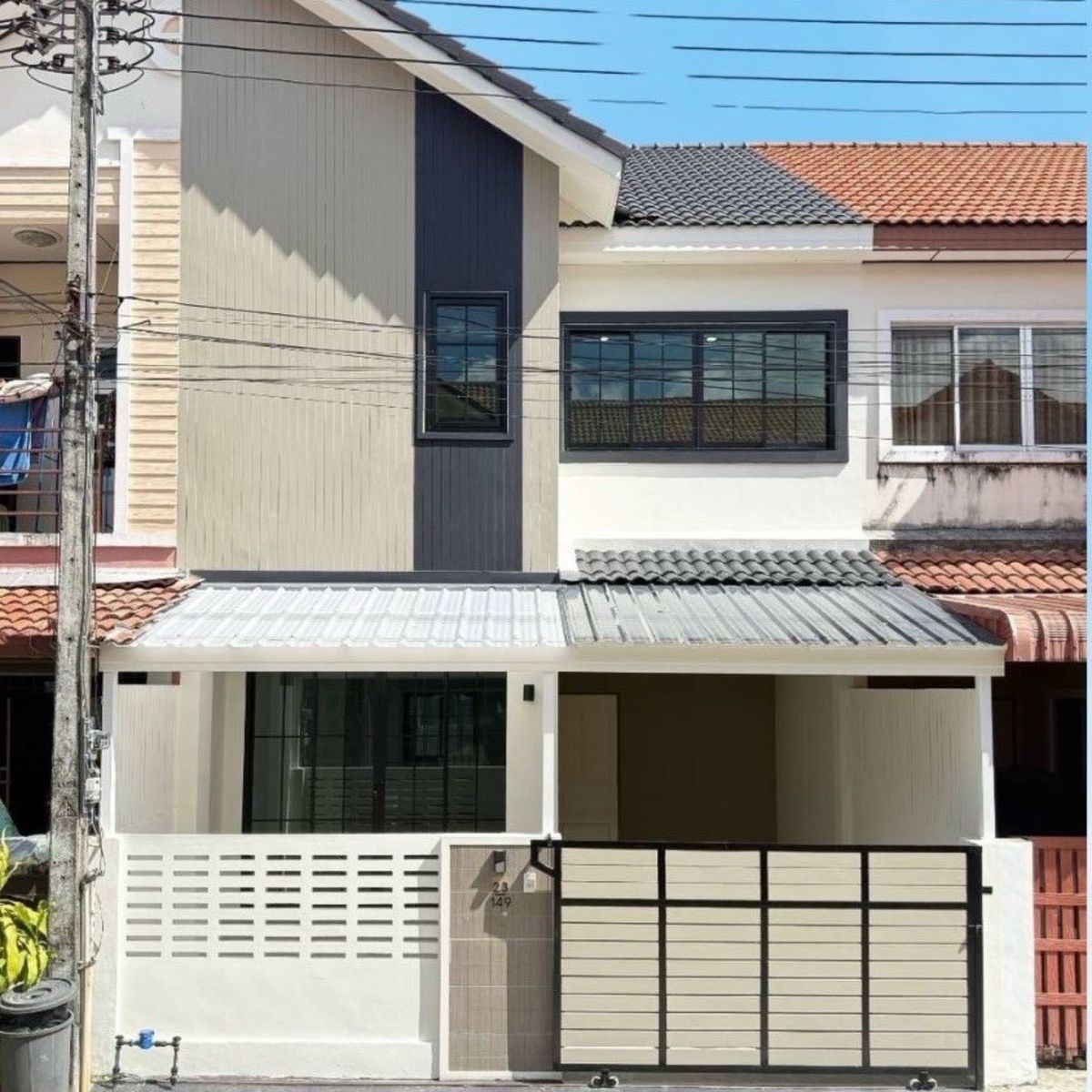 ขายทาวน์โฮมภูเก็ต :  พนาสนธิ์ เทพอนุสรณ์ | บ้านพร้อมอยู่ ใกล้รพ.ดีบุก เพียง 3.49 ล้าน
