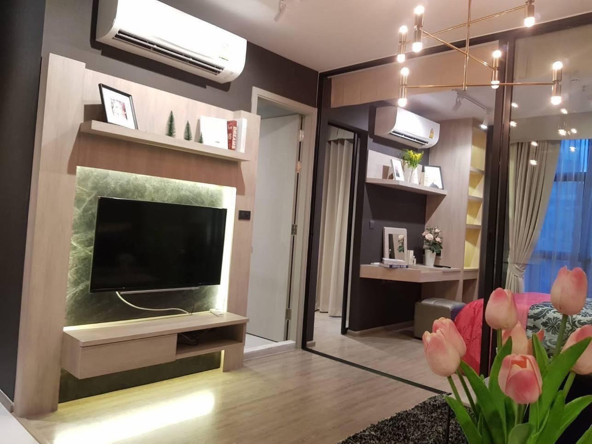 ให้เช่าคอนโดสุขุมวิท อโศก ทองหล่อ : (ปล่อยเช่า) คอนโด RHYTHM Ekkamai  I 1-BR ห้องสวย เฟอร์+เครื่องใช้ไฟฟ้าครบ ㅡ  ใกล้ 🚆BTS เอกมัย																									