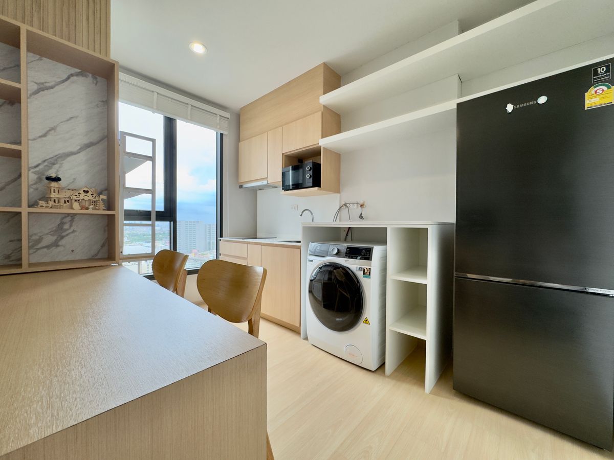 ให้เช่าคอนโดบางแค เพชรเกษม : 🐻ห้องพร้อมอยู่ Build-In อย่างดี The Parkland Phetkasem 56