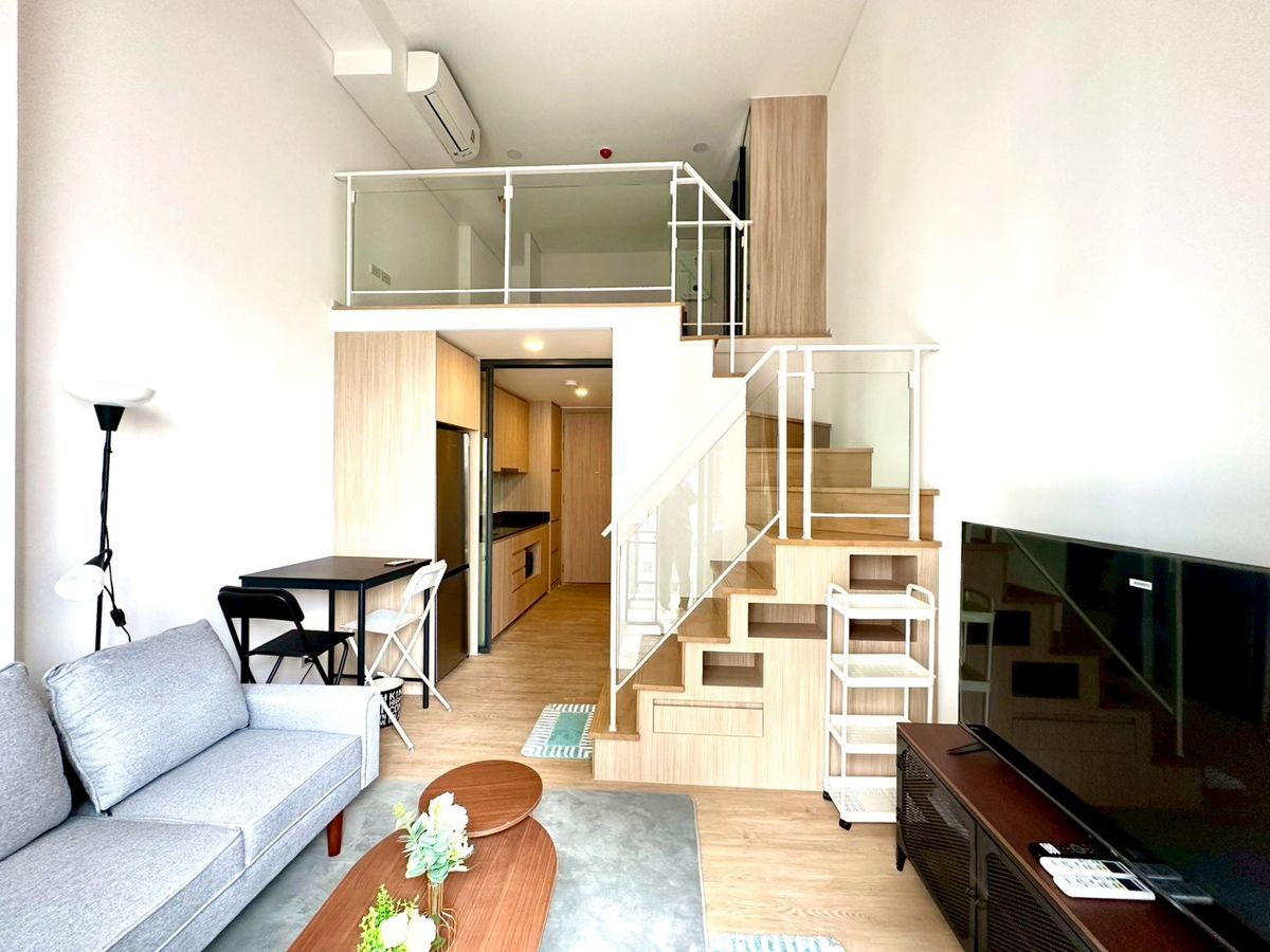 For RentCondoRama9, Petchburi, RCA : 📣📣 Duplex 1 bedroom, 1 bath, Landmark @mrta station, Rama 9 zone