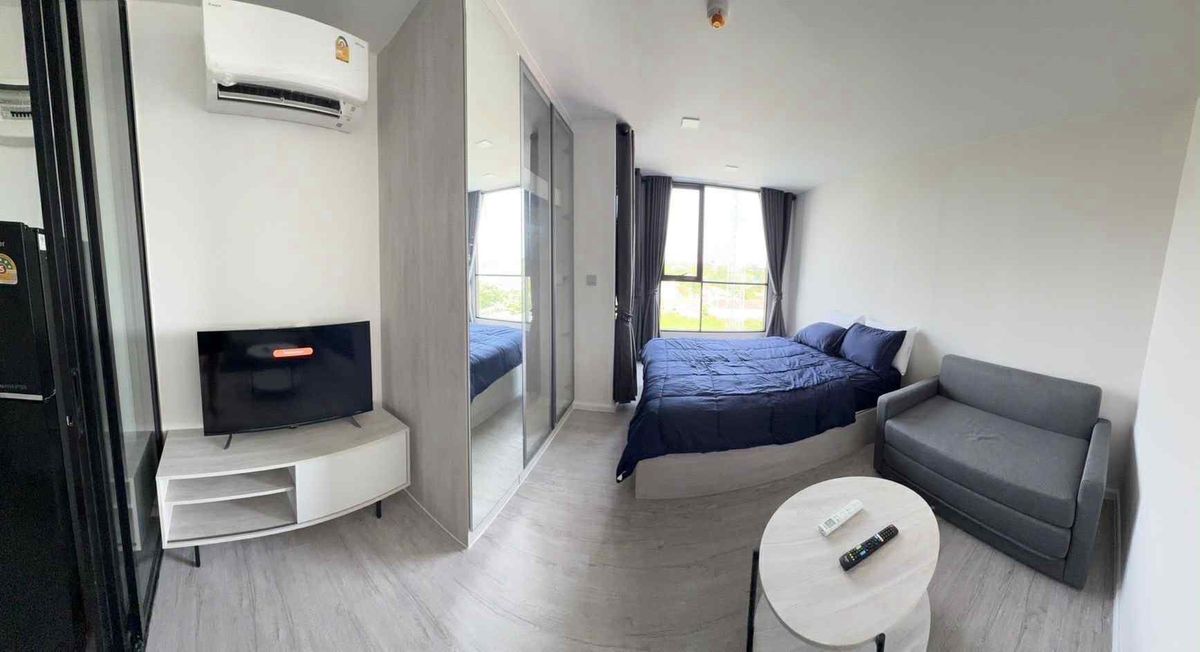 ให้เช่าคอนโดบางนา แบริ่ง ลาซาล : ให้เช่า คอนโด Atmoz Tropical Bangna ขนาดห้อง : 24 ตร.ม ตึก/อาคาร : D ชั้น : 8 ราคา : 9,000 บาท สถารที่ใกล้เคียง : รถไฟฟ้าสายสีเหลือง