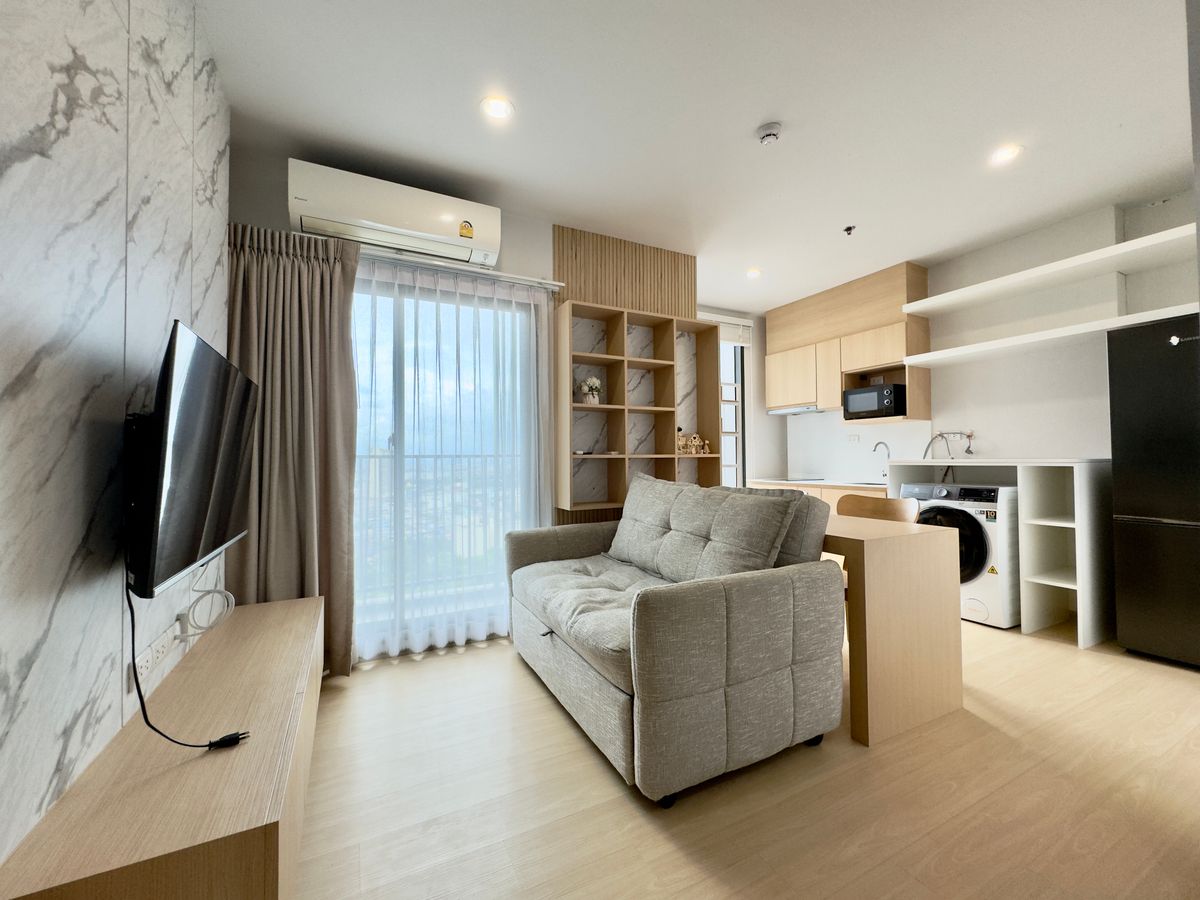 ให้เช่าคอนโดบางแค เพชรเกษม : 🐻ห้องพร้อมอยู่ Build-In อย่างดี The Parkland Phetkasem 56