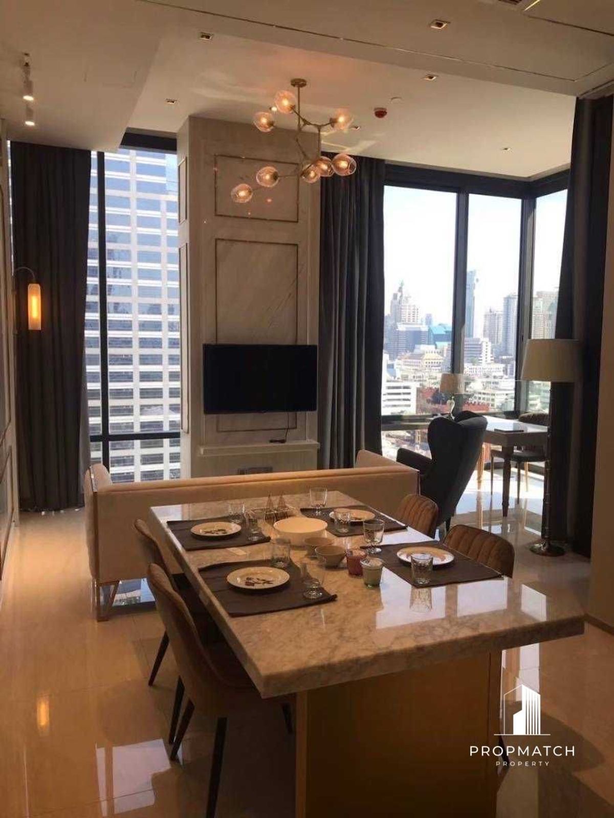 ให้เช่าคอนโดสีลม ศาลาแดง บางรัก : ✨Flash Deal ✨Ashton Silom( 2Bed 2Bath 86SQM.) แต่งครบพร้อมอยู่ !! เพียง 78,000บาทต่อเดือน Tel.0981315848 @propmatch