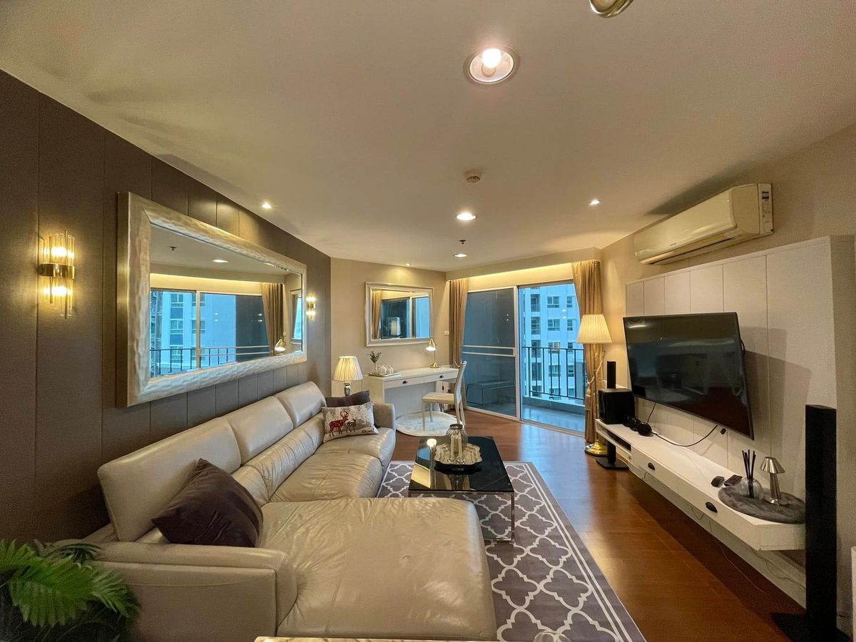 ให้เช่าคอนโดพระราม 9 เพชรบุรีตัดใหม่ RCA : 🌿 ✨  Belle Grand Rama 9  ✨🌿 3 Bed 2 Bath, Rental  100,000 Baht 