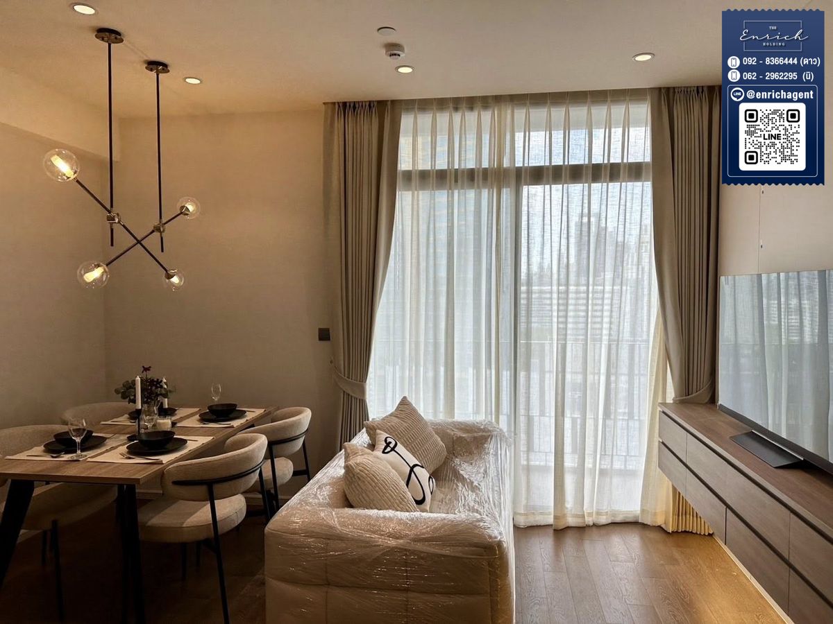 For RentCondoSukhumvit, Asoke, Thonglor : 💙 Rent MuniQ Sukhumvit 23, beautiful room, complete BTS, Asoke, MRT Sukhumvit 💙 Tel. 092-8366444 stars // line id: @enrichagent