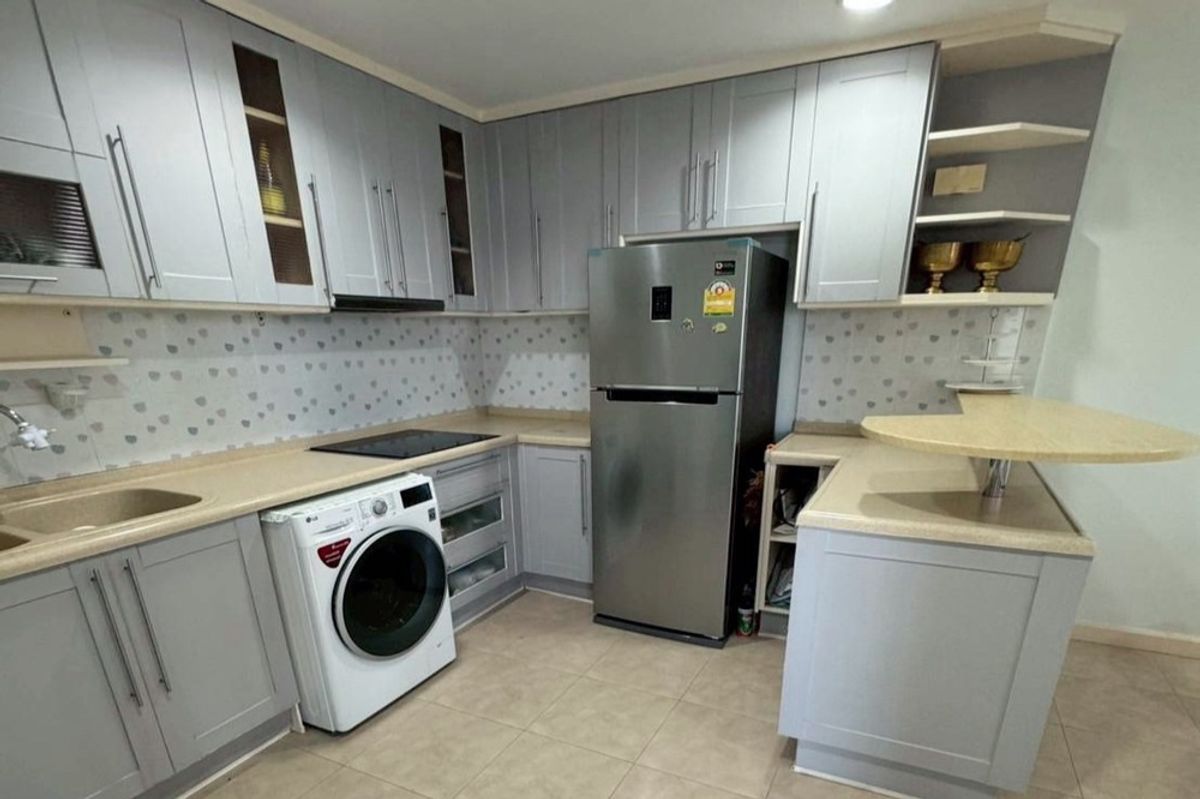 For SaleCondoRama3 (Riverside),Satupadit : 🔥 For Sale !!🔥 Code C20221203443..........River Heaven, 2 bedroom, 1 bathroom, high floor 13++, furnished, Built-in kitchen, Special Deal!!📣📣