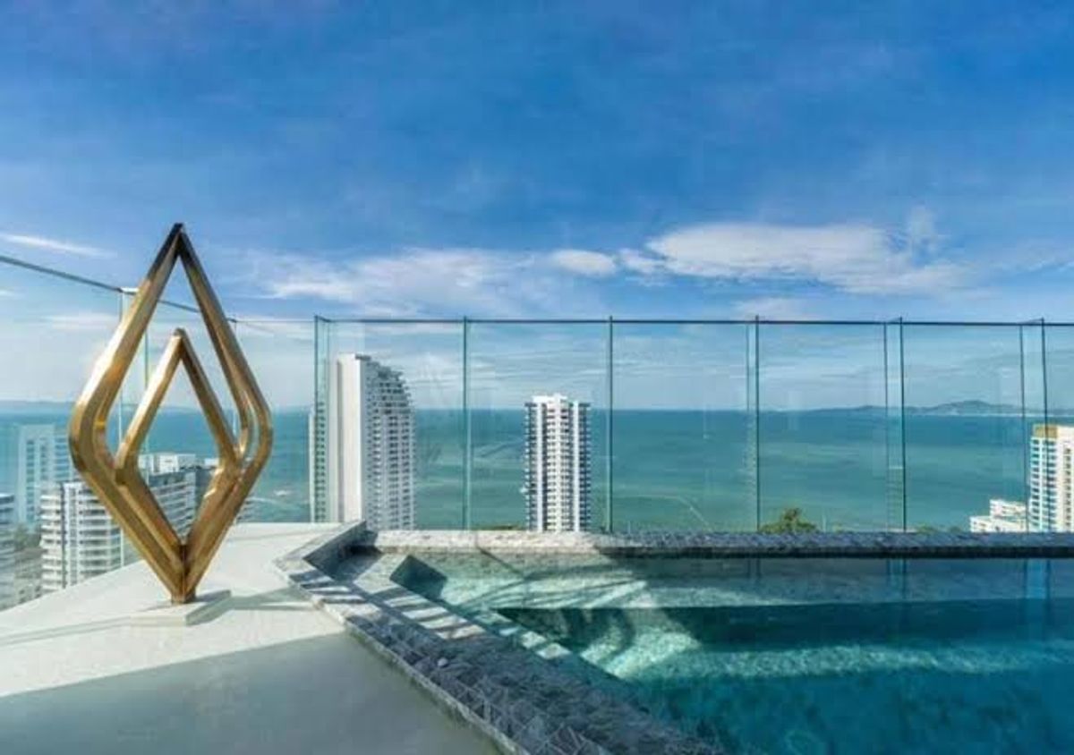 For SaleCondoPattaya, Bangsaen, Chonburi : For #SALE – 2-Bedroom Sea View Condo at The Panora Pattaya
