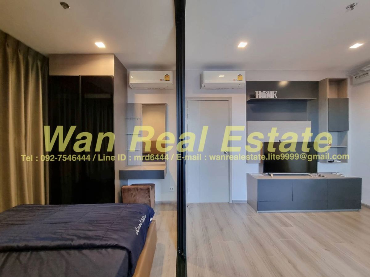 For RentCondoRattanathibet, Sanambinna : Rentalitan Rive, 34th floor, size 31 sq.m., river view and city view Best position, project