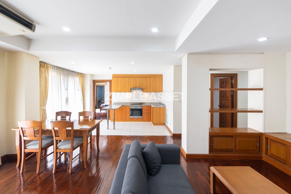 For RentWitthayu, Chidlom, Langsuan, Ploenchit : Line ID: @zimple_asset Apartment - condo style in Soi Nai Lert, Wireless Road. Spacious room, fully furnished, with fitness center and swimming pool. Pet friendly.🐶 Conveniently to transportation.