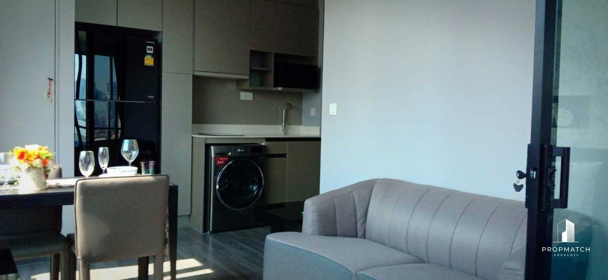 ให้เช่าคอนโดราชเทวี พญาไท : ✨Flash Deal ✨IDEO Mobi Rangnam( 1Bed 1Bath 35SQM.) แต่งครบพร้อมอยู่ !! เพียง25,000 บาทต่อเดือน Tel.0981315848 @propmatch