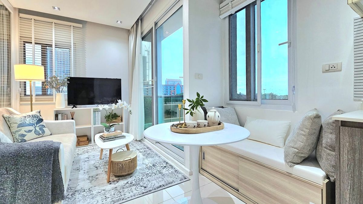 ขายคอนโด : คอนโดหัวมุม พร้อมวิวทะเล ใกล้ชายหาดจอมเทียน เพียง 300 เมตร – The Gallery Condominium