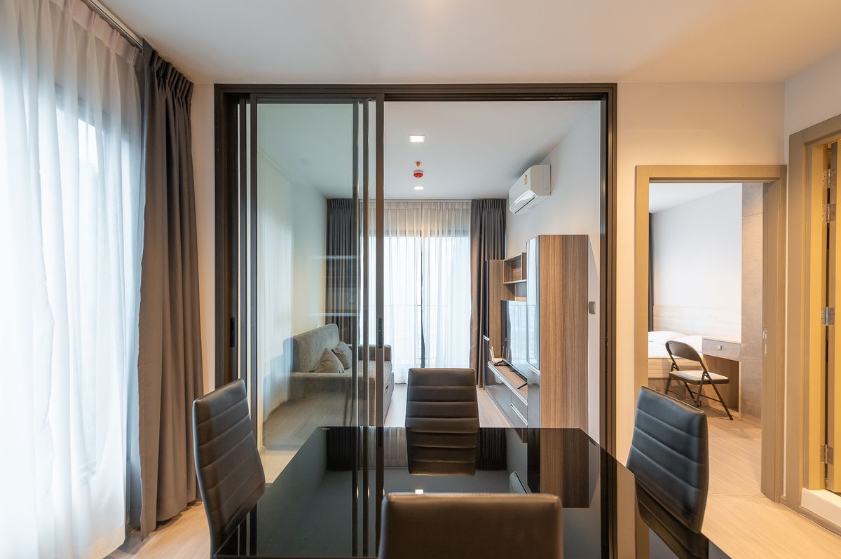 ให้เช่าคอนโดพระราม 9 เพชรบุรีตัดใหม่ RCA : For Rent – Life Asoke Rama 9 1 Bedroom Plus | 1 Bathroom | 40 sq.m. | 35th Floor | Near MRT Rama 9 