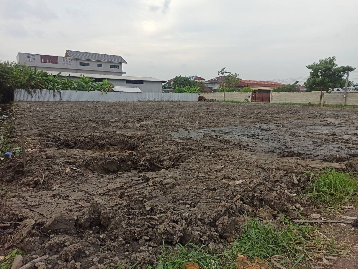 For SaleWarehouseRathburana, Suksawat : Owner sells by themselves - land on the Pracha Uthit Expressway Road - Thung Khru