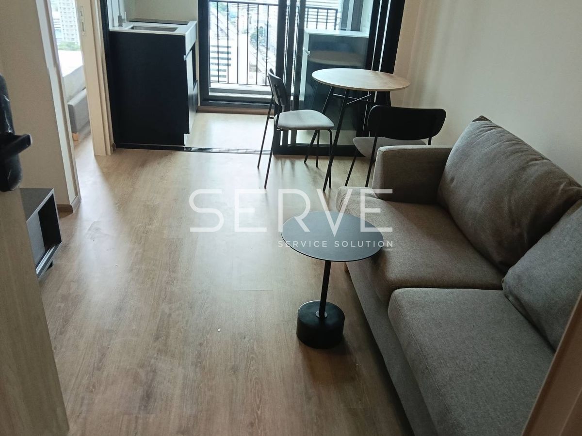 For RentCondoRama9, Petchburi, RCA : 1 Bed 1 Bath Nice Room Fully furnished  New Condo Good Location MRT Phra Ram 9  220 m.  @ NUE District R9 