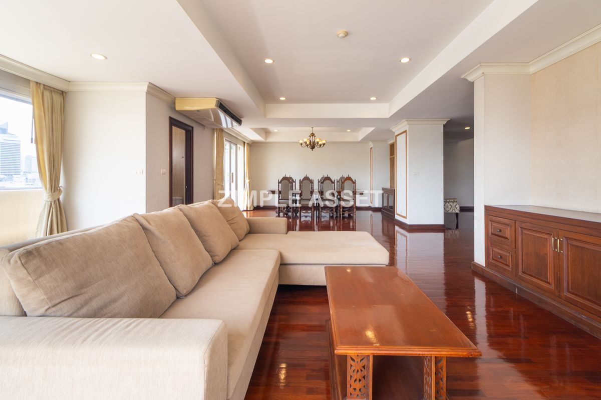 For RentWitthayu, Chidlom, Langsuan, Ploenchit : Line ID: @zimple_asset Apartment - condo style in Soi Nai Lert, Wireless Road. Spacious room, fully furnished, with fitness center and swimming pool. Pet friendly.🐶 Conveniently to transportation.