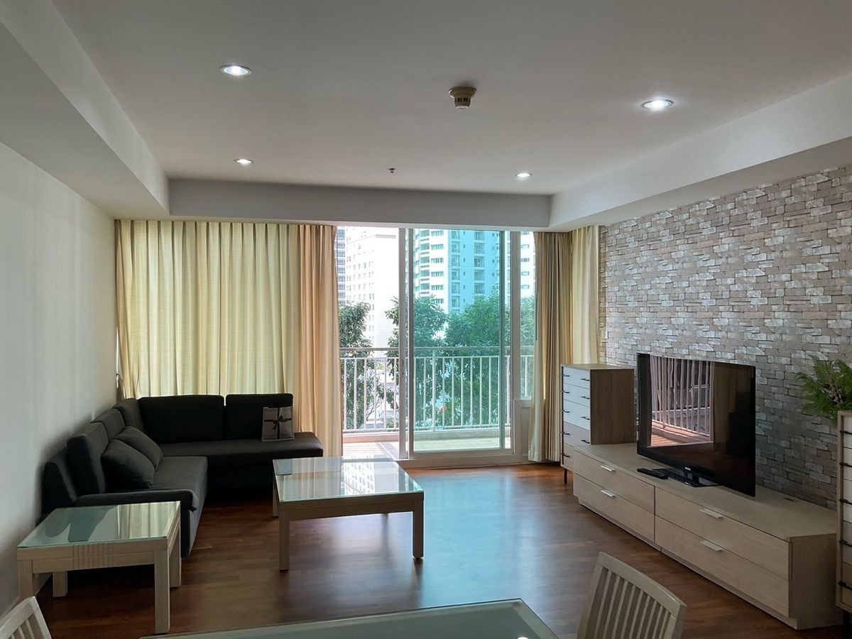 ให้เช่าคอนโดสุขุมวิท อโศก ทองหล่อ : 🔥Rent 3BR 3BR🔥144sqm🔥Floor10🔥75,000/month🔥Baan Siri 24🔥
