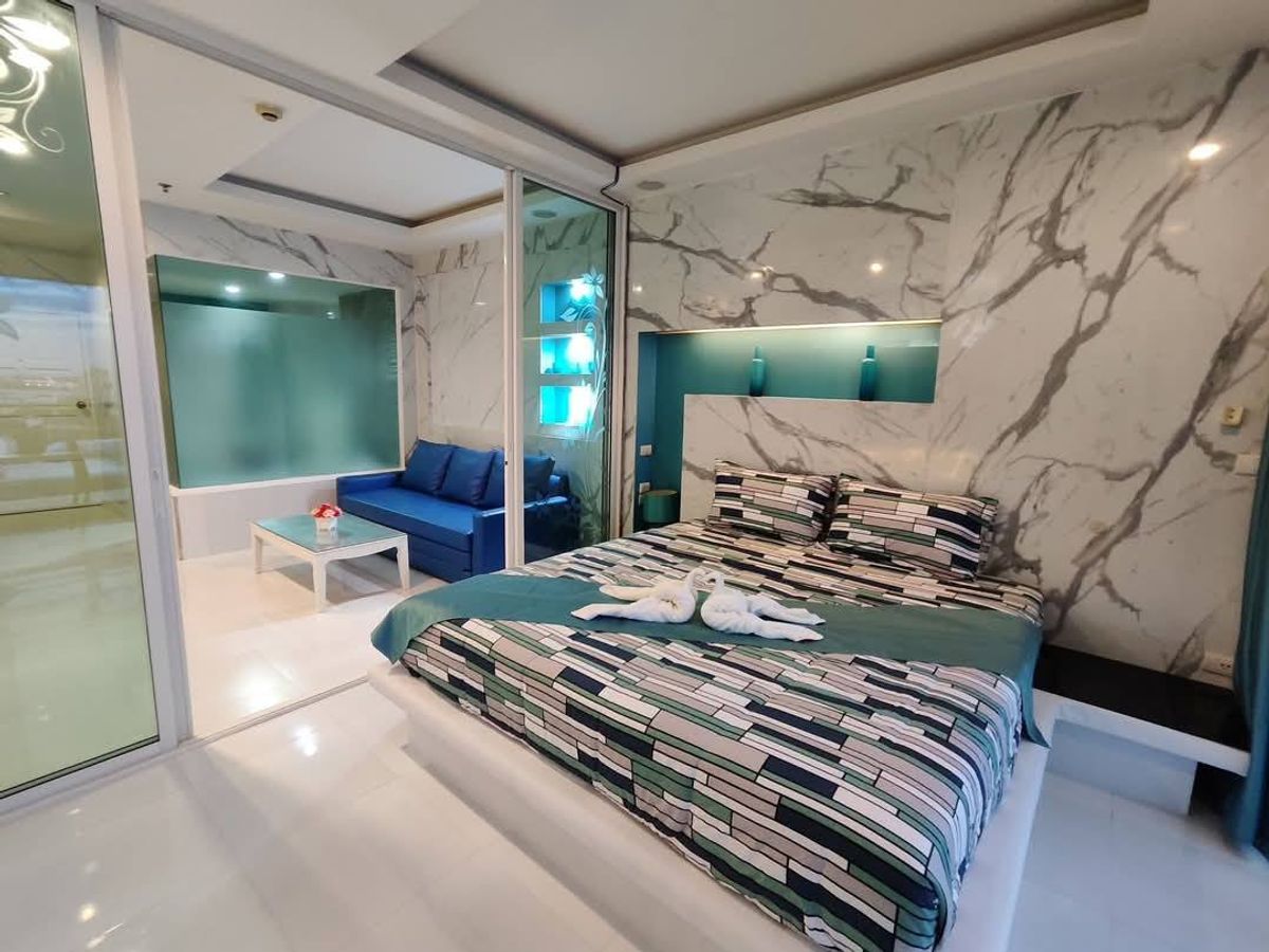 ให้เช่าคอนโดพัทยา บางแสน ชลบุรี สัตหีบ : 1Bedsroom_View Talay 6 Condominium