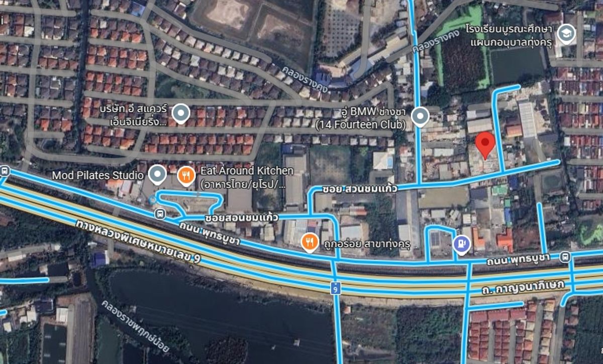 For SaleWarehouseRathburana, Suksawat : Owner sells by themselves - land on the Pracha Uthit Expressway Road - Thung Khru