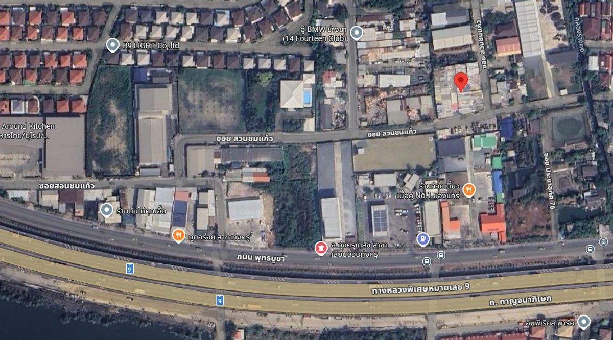 For SaleWarehouseRathburana, Suksawat : Owner sells by themselves - land on the Pracha Uthit Expressway Road - Thung Khru