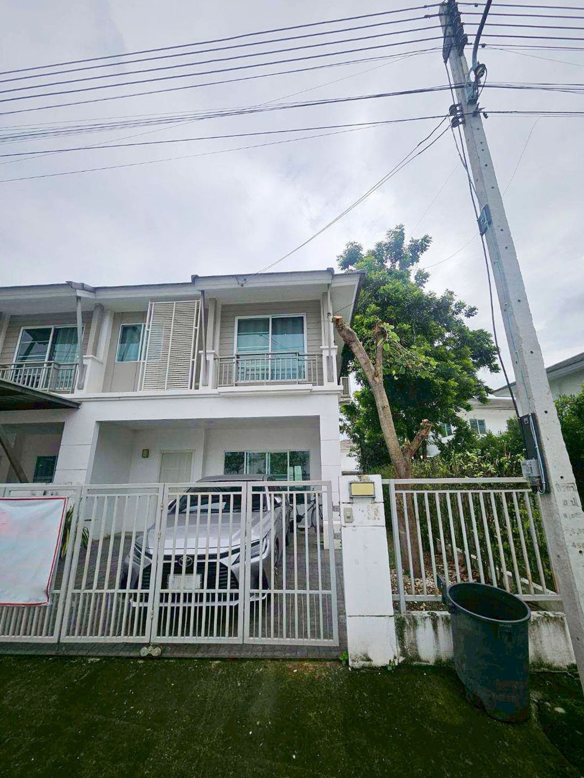 For RentTownhomeChiang Mai : Townhouse in the project Renting 20,000 baht per month, near Big Cheng Chan, No.7H039