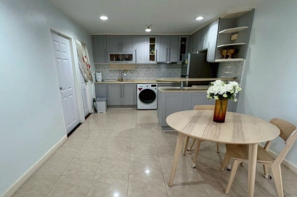 For SaleCondoRama3 (Riverside),Satupadit : 🔥 For Sale !!🔥 Code C20221203443..........River Heaven, 2 bedroom, 1 bathroom, high floor 13++, furnished, Built-in kitchen, Special Deal!!📣📣