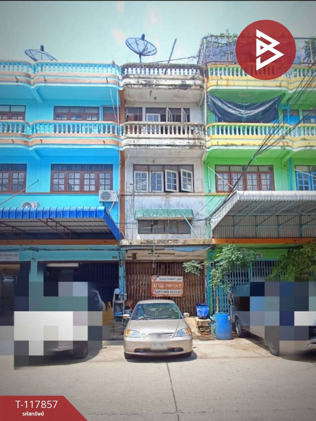 ขายอาคารพาณิชย์พระราม 2 บางขุนเทียน : ขายอาคารพานิชย์ 3 ชั้น เนื้อที่ 40 ตร.วา บางขุนเทียน กรุงเทพมหานคร