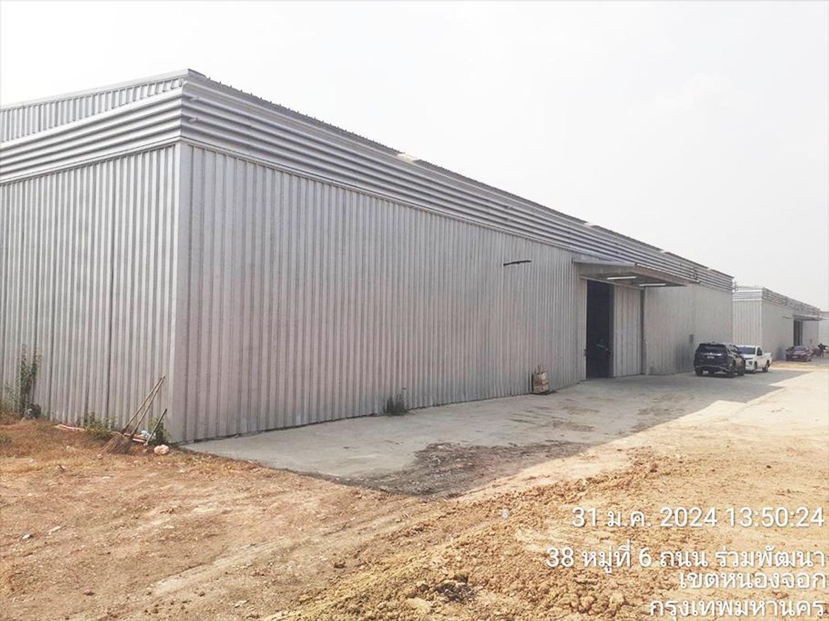 For RentWarehouseLadkrabang, Suwannaphum Airport : Warehouse for rent, Lat Krabang Romklao, Bangkok, next to the Office of Transport Region 4