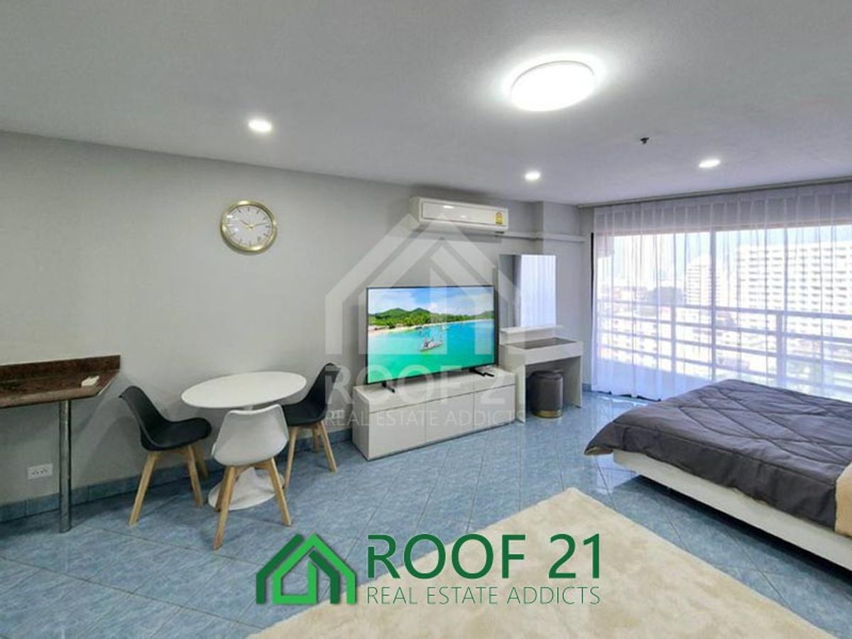 ขายคอนโดพัทยา บางแสน ชลบุรี สัตหีบ : Affordable Sea View Unit in Jomtien! - Perfect for Investment or Holiday Home (FQ) / S-1128C