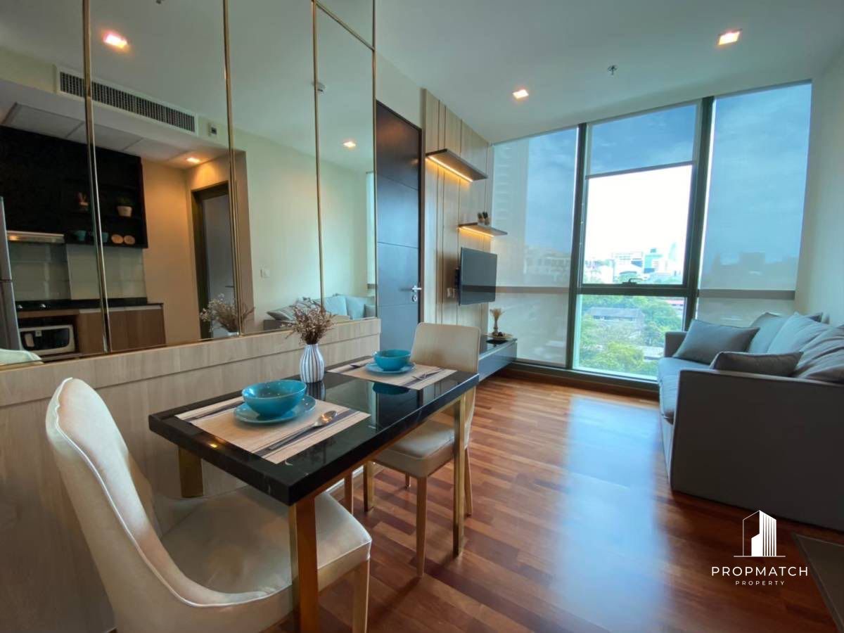ให้เช่าคอนโดราชเทวี พญาไท : ✨Flash Deal ✨Wish Signature @ Midtown Siam( 1Bed 1Bath 32SQM.) แต่งครบพร้อมอยู่ !! เพียง 25,000 บาทต่อเดือน Tel.0981315848 @propmatch