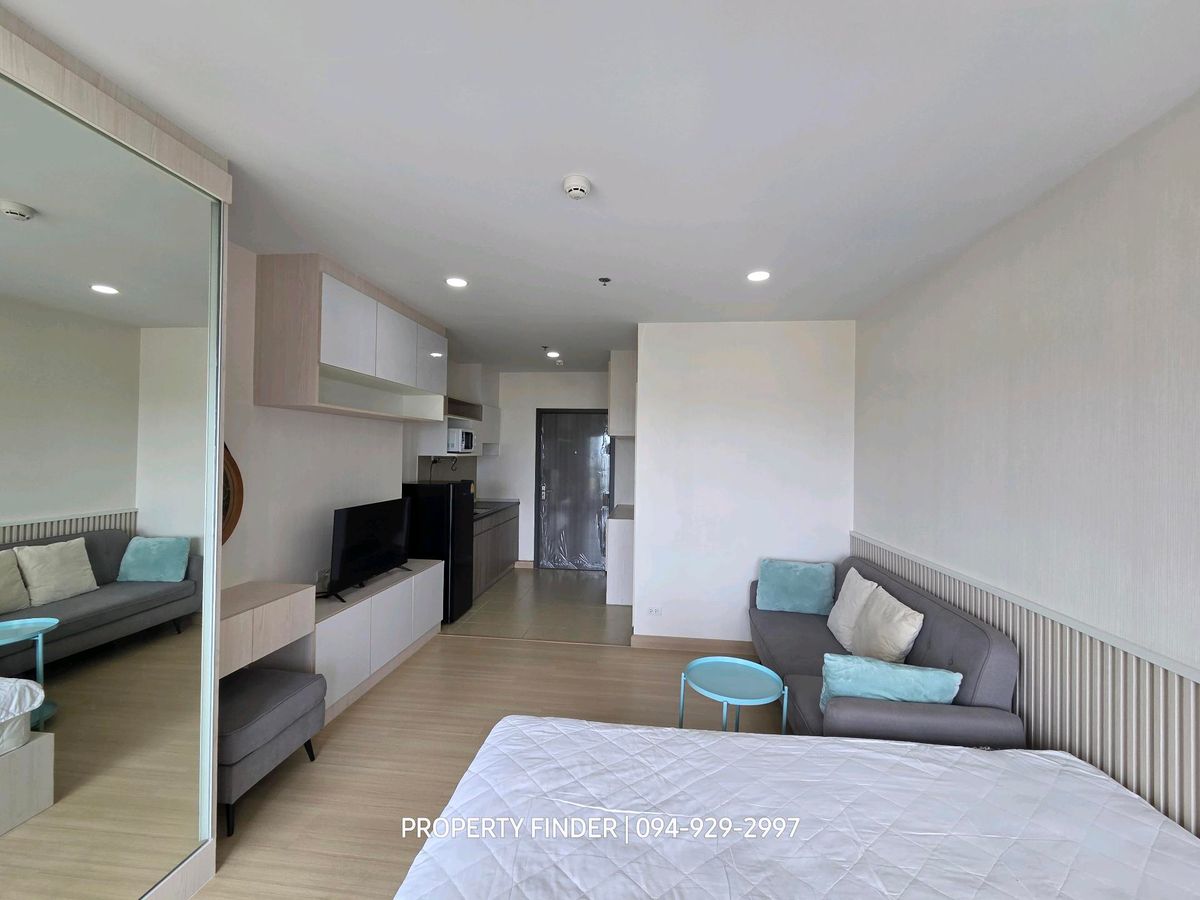 For RentCondoSamut Prakan,Samrong : Condo for rent Supalai Veranda Sukhumvit 117 Make an appointment to view the room 👉line: @pfbkk