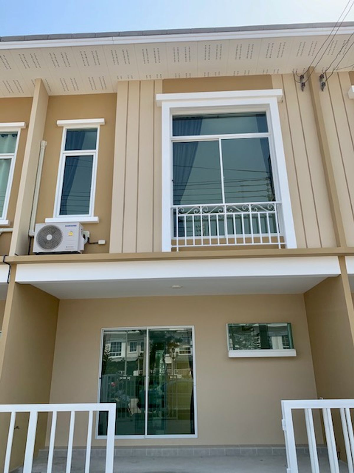 For RentTownhomeNonthaburi, Bang Yai, Bangbuathong : 📢 Rent a townhome, SENA VIVA, Rattanathibet-Bang Bua Thong 📢 north, garden view, near the market with S2501-715