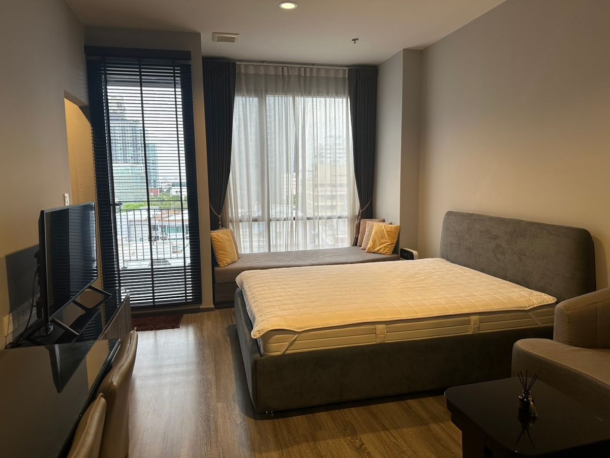 คอนโดราชเทวี พญาไท : ✅️ Available Now ✅️ IDEO MOBI RANGNAM Studio 30.5 Sqm. 18,000 THB per month