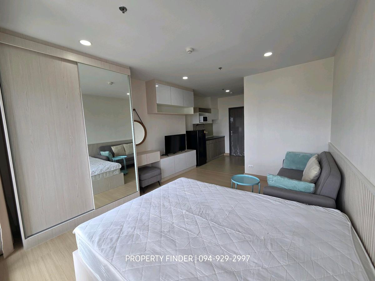 For RentCondoSamut Prakan,Samrong : Condo for rent Supalai Veranda Sukhumvit 117 Make an appointment to view the room 👉line: @pfbkk