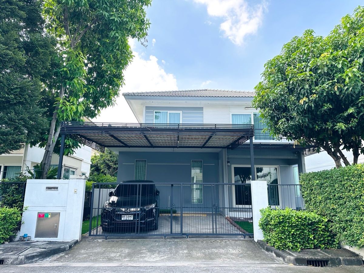 ให้เช่าบ้านนวมินทร์ รามอินทรา : For Rent/ ให้เช่า ระยะสั้น 3-6 เดือน‼️ บ้านเดี่ยว 2 ชั้น  ถนนเลียบคลองสอง เขตคลองสามวา กรุงเทพมหานคร  Fully furnished
