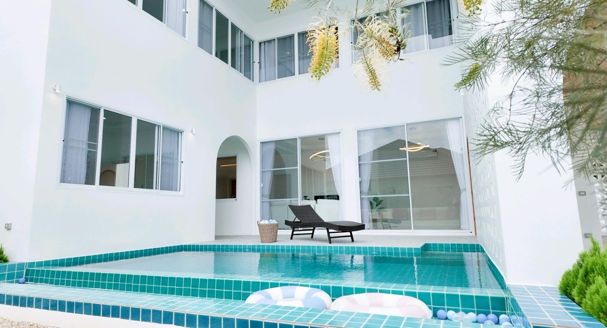 เชียงใหม่ : ขายและให้เช่าพูลวิลล่าส่วนตัว สารภี เชียงใหม่ Pool villa 4 ห้องนอน 6 ห้องน้ำ