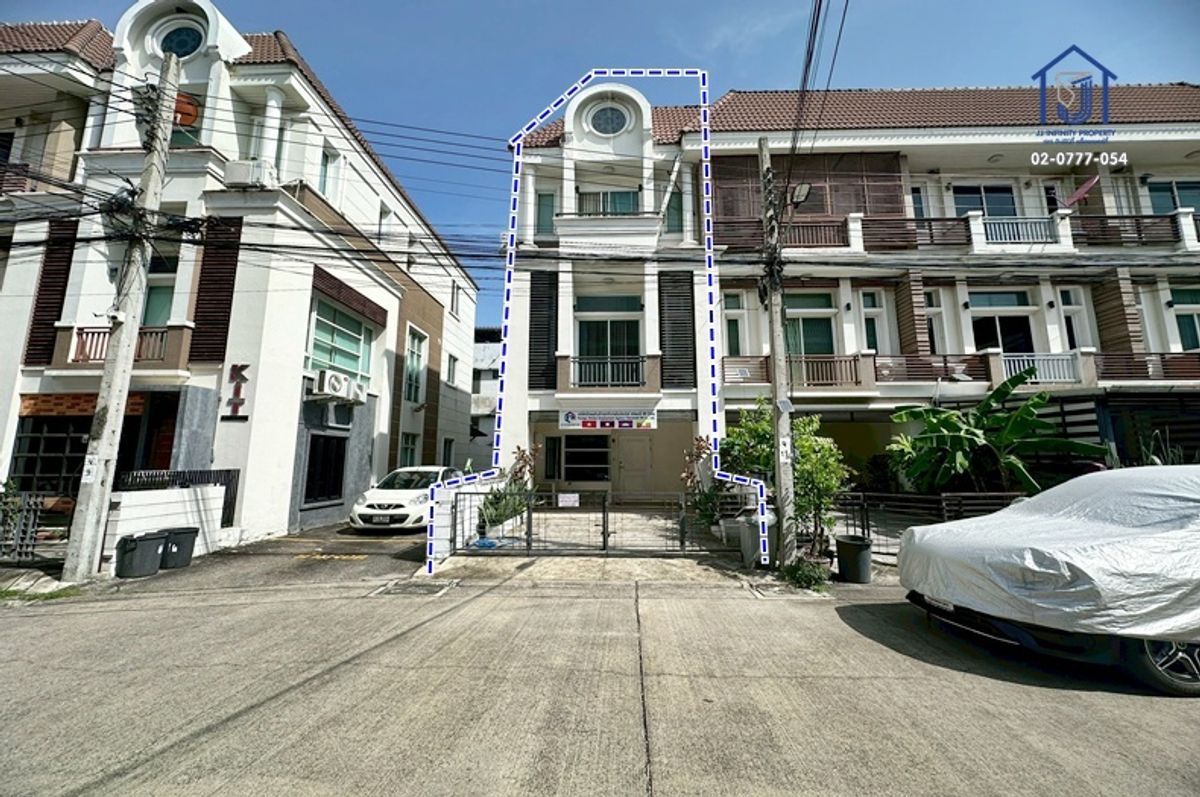 ขายสำนักงานเกษตร นวมินทร์ ลาดปลาเค้า : ขายโฮมออฟฟิศ 3 ชั้น พรีเมี่ยม เพลส เอกมัย-รามอินทรา ถนนนวลจันทร์  ใกล้ทางด่วนรามอินทรา-อาจณรงค์ หลังมุม