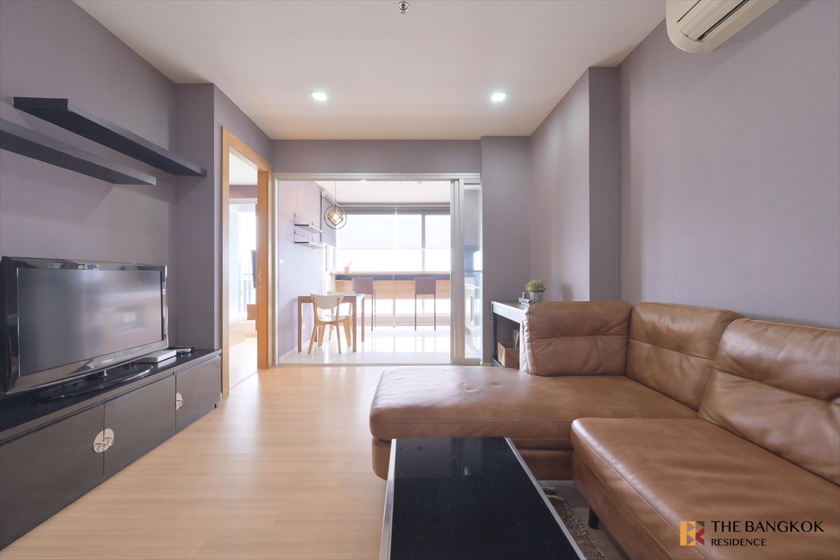 ให้เช่าคอนโดรัชดา ห้วยขวาง : ⭐️Rhythm Ratchada-Huaikwang - Just price 22,000/month, type 1B1B sky kitchen, Size 46 sq.m. - by Loft