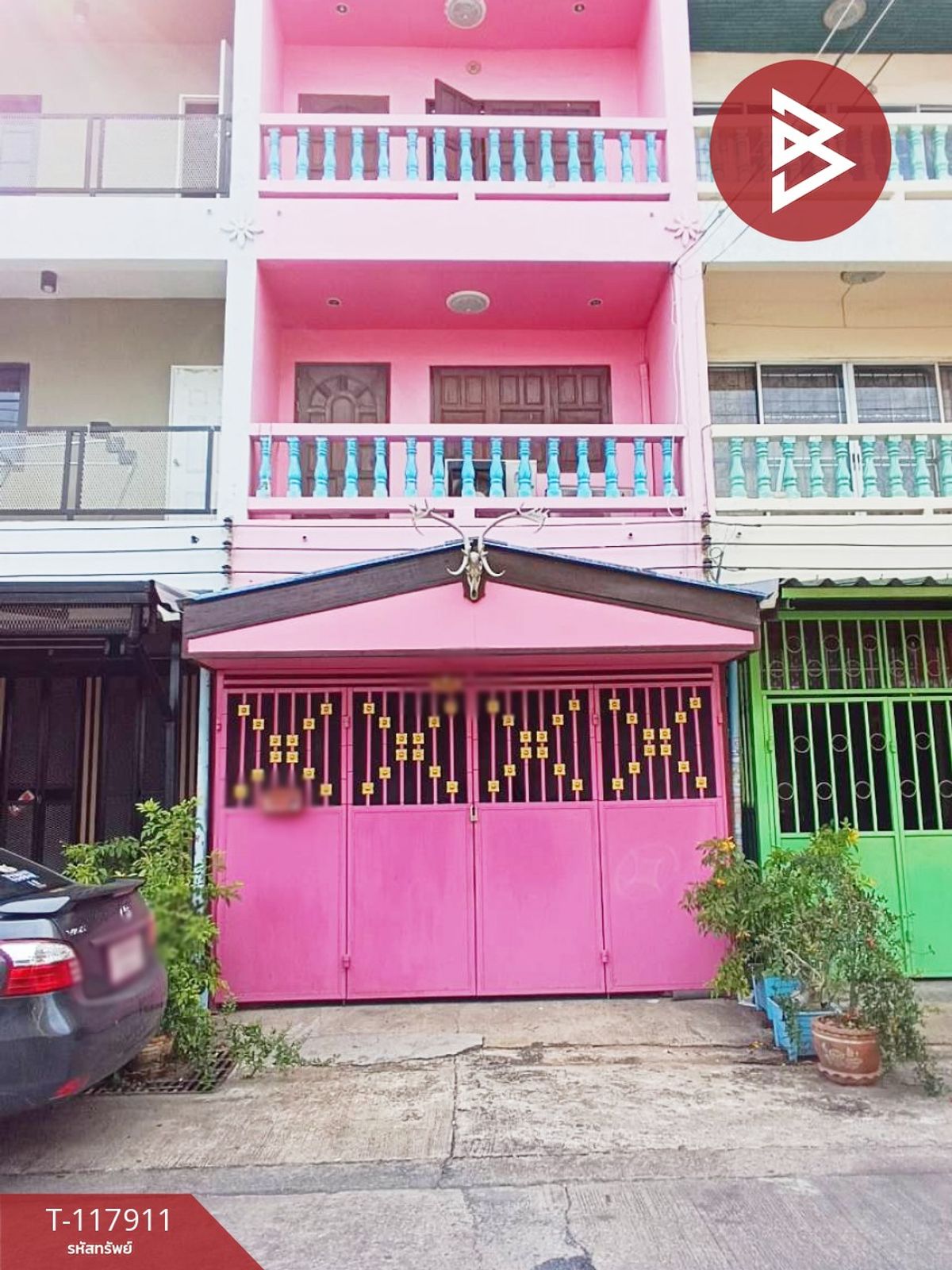 For SaleTownhomePathum Thani,Rangsit, Thammasat : 3-storey townhouse for sale, Prem Pri Rangsit Village-Khlong 2, Pathum Thani