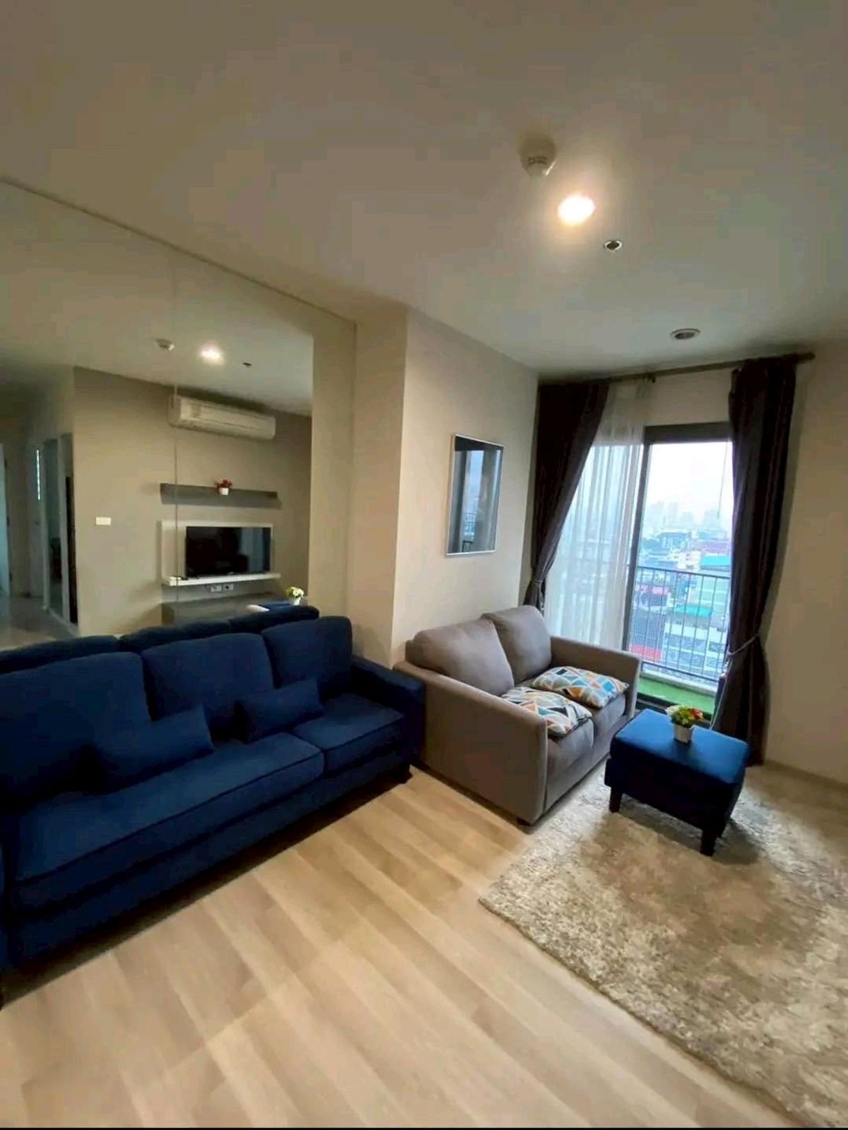ให้เช่าคอนโดรัชดา ห้วยขวาง : FOR RENT (Centic Ratchada huaikhwang) 2ห้องนอน 50ตรม.