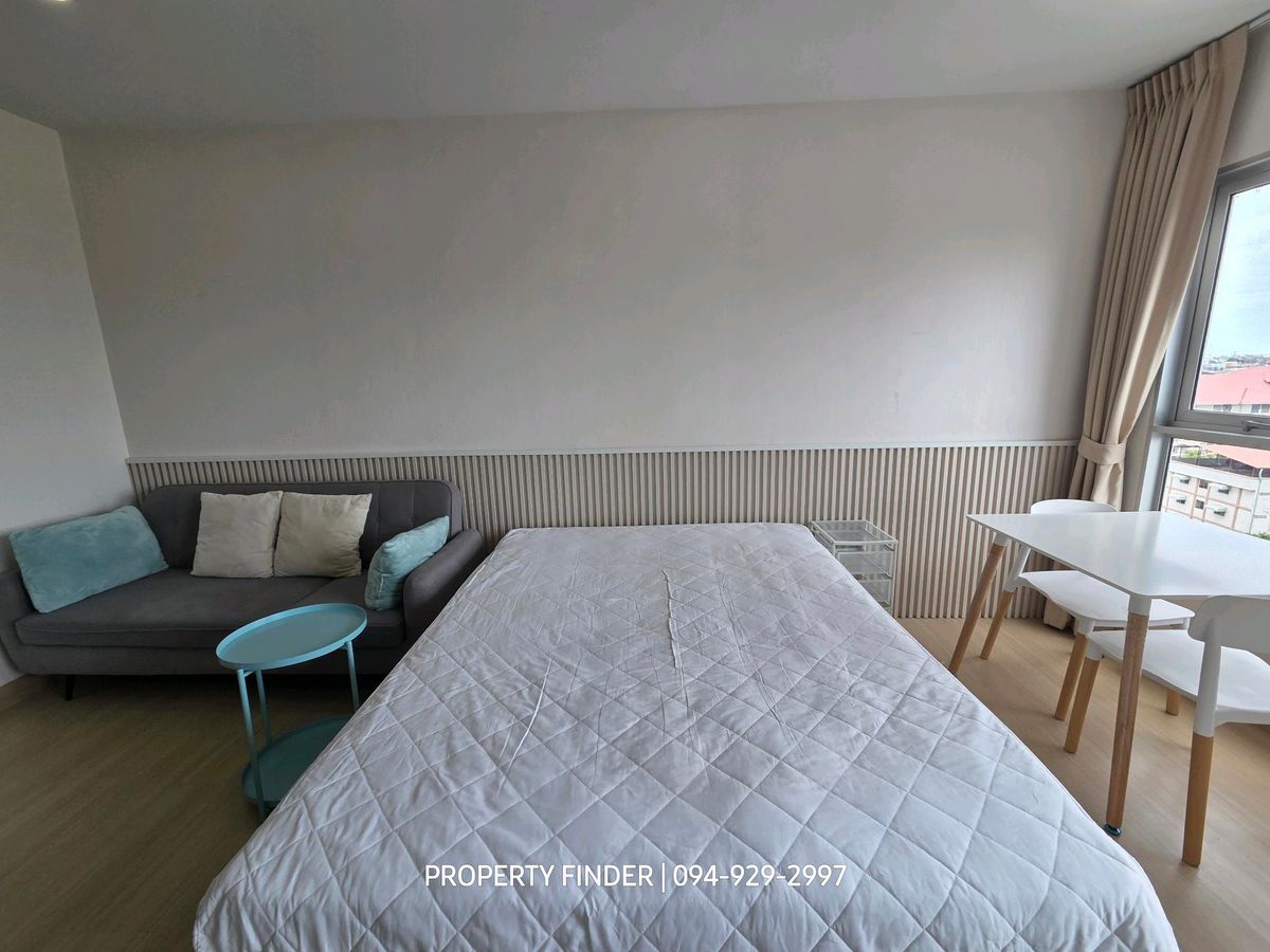 For RentCondoSamut Prakan,Samrong : Condo for rent Supalai Veranda Sukhumvit 117 Make an appointment to view the room 👉line: @pfbkk